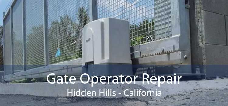Gate Operator Repair Hidden Hills - California