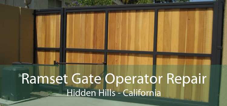 Ramset Gate Operator Repair Hidden Hills - California